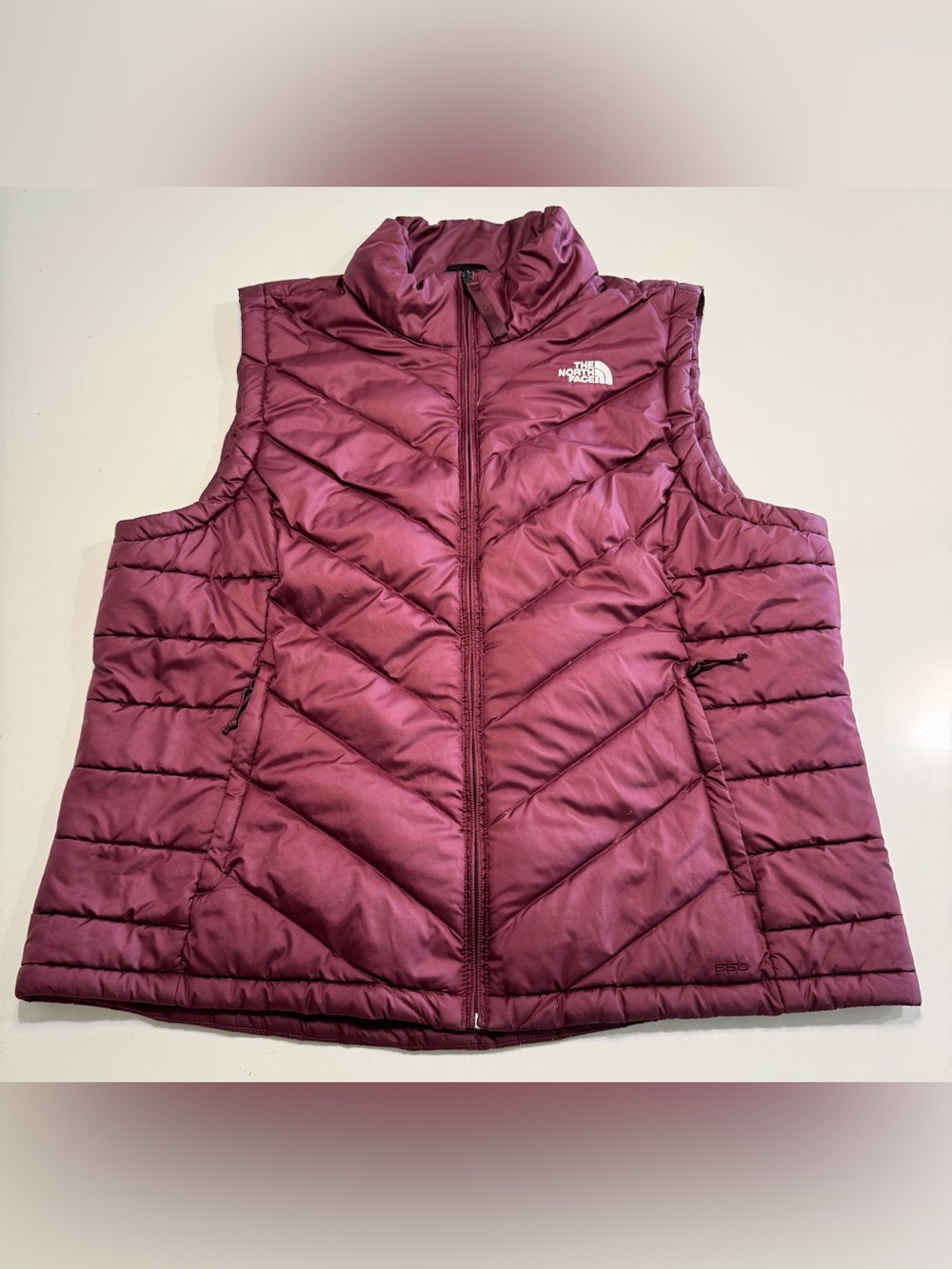 The North Face Vest Womens XXL 550 Down Puffer Quilted Insulated Jacket Coat
